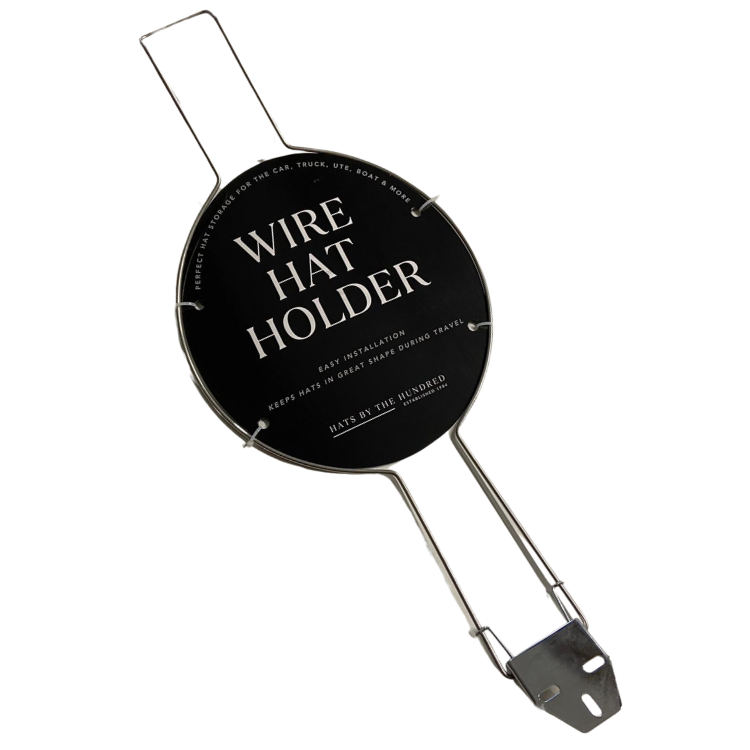 Hats By The Hundred Wire Hat Holder For Your Car AustralianGear