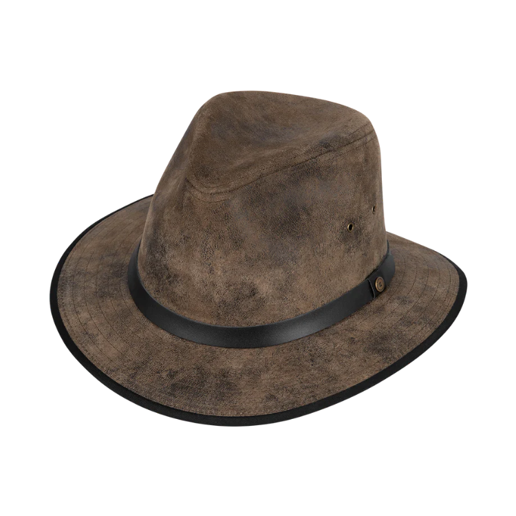Kooringal Canungra Leather Drover Hat - Olive – AustralianGear