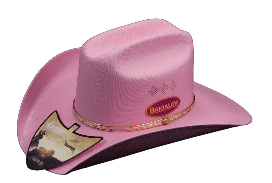 Brigalow Kids Cheyenne Western Hat Light Pink AustralianGear