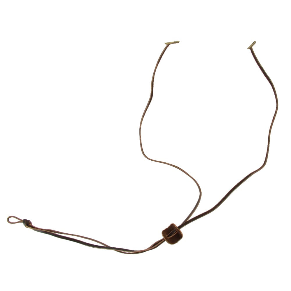 Hats by the Hundred Leather Chin Strap Brown AustralianGear