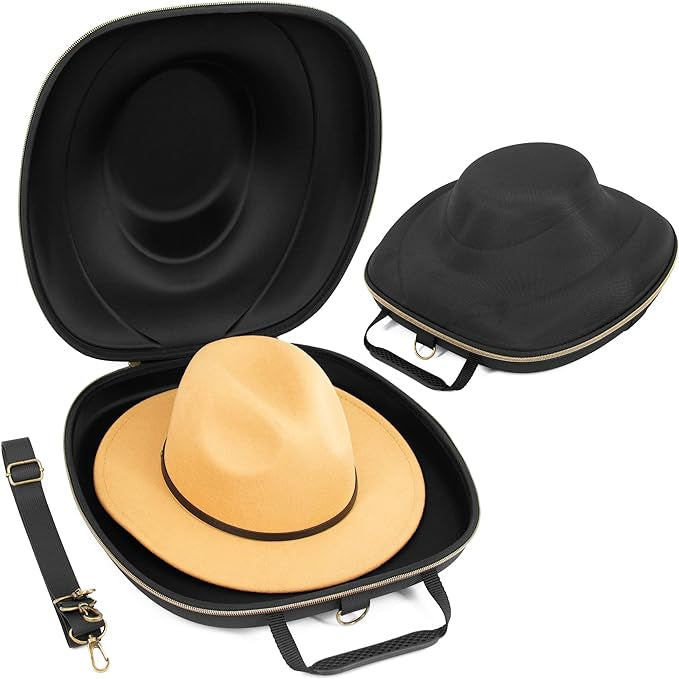 Fedora hat travel case top