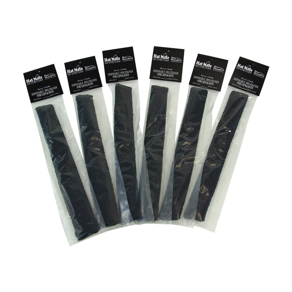 Hat Inserts Sweat Band Hat Reducer VALUE PACK (6) - Black – AustralianGear