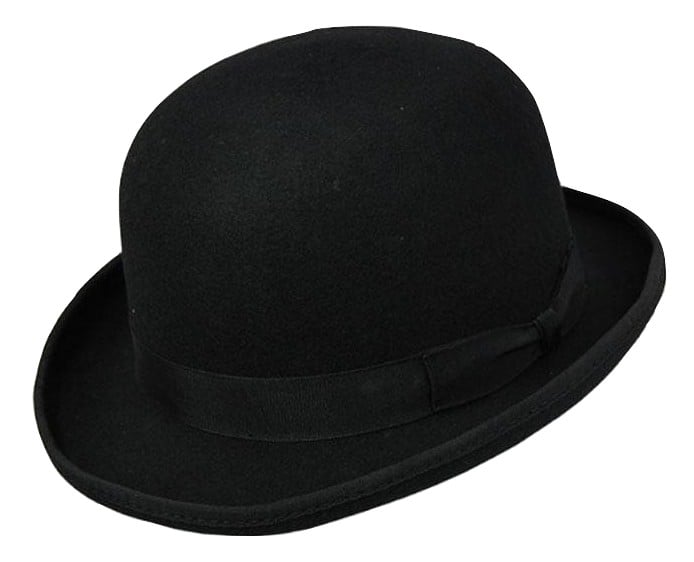 Stanton Darcy Derby Bowler Hat Black AustralianGear