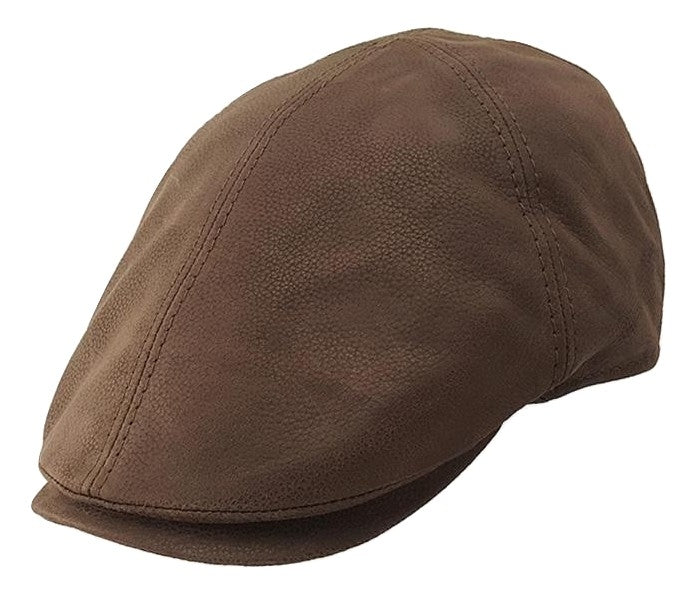 Stanton Cappuccio Leather Drivers Cap Brown – AustralianGear