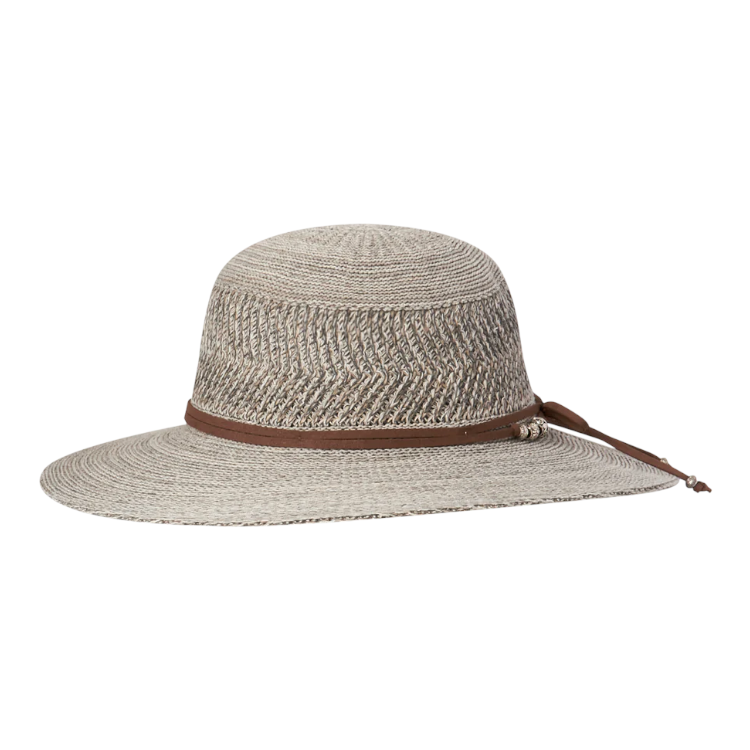Kooringal Ladies Wide Brim Hat Scarlett Grey Marle AustralianGear