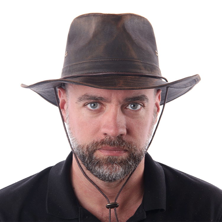 The Outback Jack Weathered Cotton Hat AustralianGear